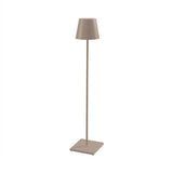 POLDINA PRO XXL FLOOR LAMP BY ZAFFERANO, FINISH: SAND, LED LIGHT SOURCE, | CASA DI LUCE LIGHTING