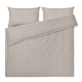 JUNA Bæk&Bølge Duvet Cover Set, Grey/Birch Queen By JUNA