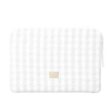 JUNA Pondus Laptop Bag, White/White By JUNA