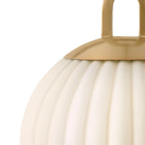 Paige Small Pendant - Lacquered Brass