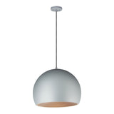 Palla LED Pendant by ET2 - 20 Inch, Dark Gray / Coffee
