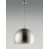 Palla LED Pendant by ET2 - 20 Inch, Satin Nickel / Black
