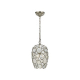 Palla Mini Chandelier 8.5'' Antique Silver