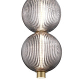 Palmas 2-Light LED Mini Pendant Gold By Eurofase Detailed View