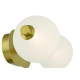 Palmas LED Vanity Light 2 Light Gold By Eurofase Detailed View