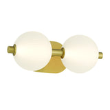 Palmas LED Vanity Light 2 Light Gold By Eurofase Detailed View1