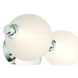 Palmas LED Vanity Light 2 Light Nickel By Eurofase Detailed View