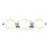 Palmas LED Vanity Light 3 Light Nickel By Eurofase Detailed View