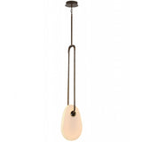 Palmea Pendant Light Medium Aged Brass By Avenue Lighting