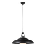 Palmetto Pendant Light Urban Bronze Glossy Opal Medium By Alora