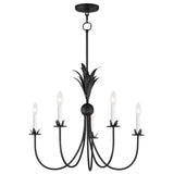 Paloma Chandelier Anthracite by Maxim Lighting
