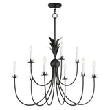 Paloma Chandelier Anthracite by Maxim Lighting