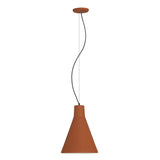 Barcelona Pendant Light By Geo Contemporary, Color: Terracotta