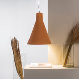 Barcelona Pendant Light By Geo Contemporary, Color: Terracotta