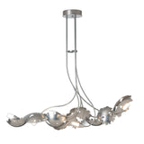 Pangea Linear Chandelier Sterling By Hubbardton Forge