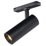 Paolo Track Head Medium Black By Kuzco WIth Light