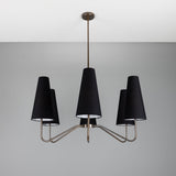Para Chandelier Antique_Brass_Black