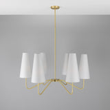 Para Chandelier - Satin Brass
