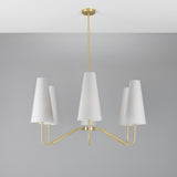 Para Chandelier - Satin Brass