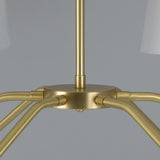 Para Chandelier Satin_Brass_Black