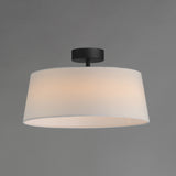 Paramount Flush Mount Small Black By Maxim Lighting With Light