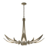 Parasol 7-Light Chandelier in Soft Gold by Hubbardton Forge