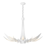 Parasol 7-Light Chandelier in White by Hubbardton Forge