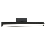 Parellel Vanity Light Medium Matte Black By Matteo