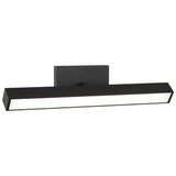 Parellel Vanity Light Small Matte Black By Matteo