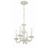 Paris Market Chandelier 13.5" Antique White