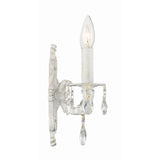Paris Market Crystal Sconce 10'' Antique White