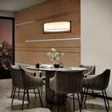 Park Avenue Linear Pendant Black By WAC Lighting Lifestyle View