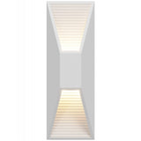 Parker Ribbed Wall Light By Avenue Lighting - With Light