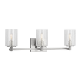 Parker Wall Bath Light Large Brushed Steel By Generation Lighting