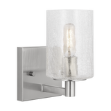 Parker Wall Bath Light Small Brushed Steel By Generation Lighting