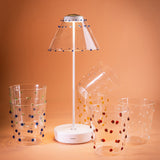 Party Tumbler set of 6 Clear Dots By Zafferano-Lifestyle View1