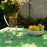 Party Tumbler set of 6 Green Dots By Zafferano-Lifestyle View3