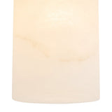 Urban Bronze/Alabaster 8x8inch Mineral Flush Mount-Round by Alora Lighting Details