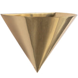 Patina Brass 8inch Versus Wall Sconce by Alora Lighting