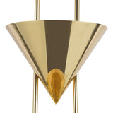 Patina Brass Versus Floor Lamp by Alora Lighting Details