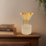 Patina Brass Versus Table Lamp by Alora Lighting