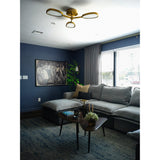 Patras Semi Flush by Corbett