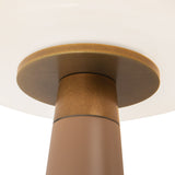 Peach Clemence Table Lamp by Alora Lighting Details