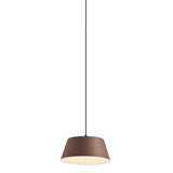Matt Pearl Cocoa Olo XL Pendant P1 by Seed Design