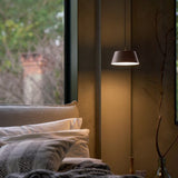 Matt Pearl Cocoa Olo XL Pendant P1 by Seed Design in Bedroom