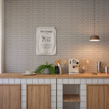 Matt Pearl Cocoa Olo XL Pendant P1 by Seed Design in Kitchen