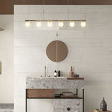 Pearl Linear Pendant Light By Page One Lifestyle View