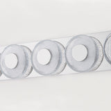 Pearl Vanity Light Polished Nickel 5 Lights By Corbett Detailed View