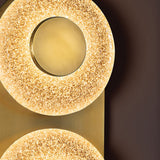 Pearl Vanity Light Vintage Brass 3 Lights By Corbett Detailed View