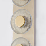 Pearl Vanity Light Vintage Brass 5 Lights By Corbett Detailed View